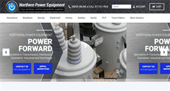 Desktop Screenshot of northernpower.net